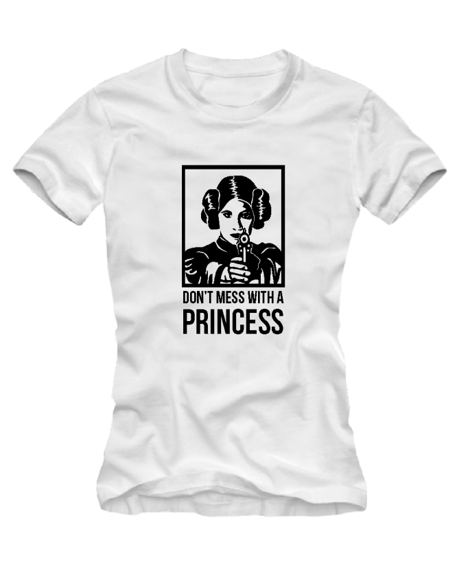 Marškinėliai Star wars princess Marškinėliai Star wars princess